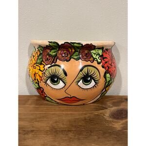 Patricia Gabling Paquin Ceramic Wall Bowl 1998 Niagara-on-the-Lake Signed 1/1